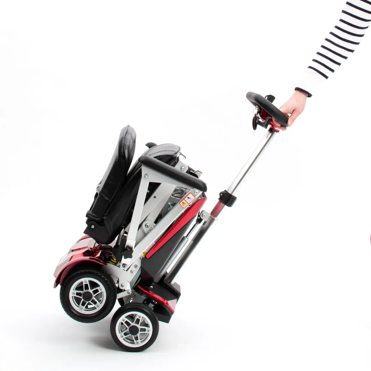 Drive Autofold Elite Mobility Scooter Being Pulled Along.jpg
